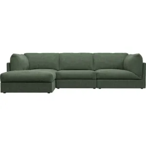 Finley Tribute Dark Jade Modular Sofa - 3 Seater and Ottoman by James Lane, a Sofas for sale on Style Sourcebook