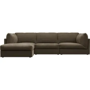 Finley Tribute Walnut Modular Sofa - 3 Seater and Ottoman by James Lane, a Sofas for sale on Style Sourcebook