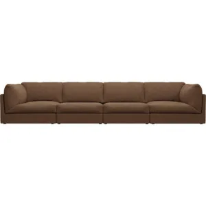 Finley Tribute Chestnut Modular Sofa - 4 Seater by James Lane, a Sofas for sale on Style Sourcebook