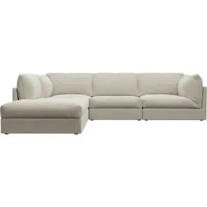 Finley Muse Flax Modular Sofa LAF Terminal - 5 Seater by James Lane, a Sofas for sale on Style Sourcebook