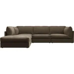 Finley Tribute Walnut Modular Sofa - 5 Seater LAF Terminal by James Lane, a Sofas for sale on Style Sourcebook