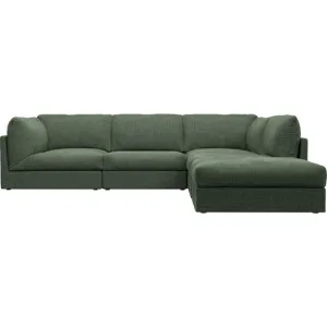 Finley Tribute Dark Jade Modular Sofa - 5 Seater RAF Terminal by James Lane, a Sofas for sale on Style Sourcebook