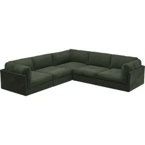 Finley Muse Forest Corner Sofa - 5 Seater by James Lane, a Sofas for sale on Style Sourcebook