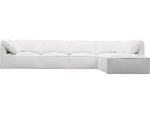 Kai Noa Fog Modular Sofa - 5 Seater and Ottoman by James Lane, a Sofas for sale on Style Sourcebook