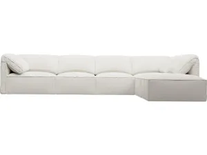 Kai Tribute Ice Modular Sofa with Ottoman - 5 Seater by James Lane, a Sofas for sale on Style Sourcebook