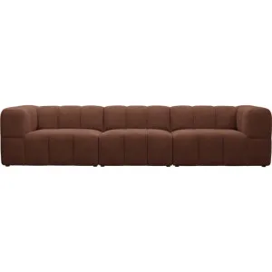 Lucello Muse Rust Modular Sofa - 3 Piece by James Lane, a Sofas for sale on Style Sourcebook