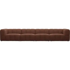 Lucello Muse Rust Modular Sofa - 4 Piece by James Lane, a Sofas for sale on Style Sourcebook