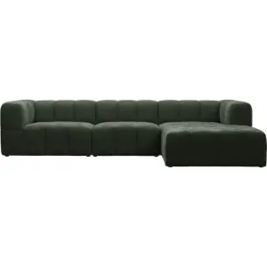 Lucello Muse Forest Modular Sofa with Ottoman - 4 Piece by James Lane, a Sofas for sale on Style Sourcebook