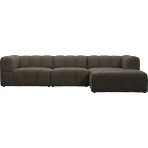 Lucello Muse Mink Modular Sofa with Ottoman - 4 Piece by James Lane, a Sofas for sale on Style Sourcebook