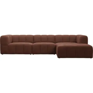Lucello Muse Rust Modular Sofa with Ottoman - 4 Piece by James Lane, a Sofas for sale on Style Sourcebook