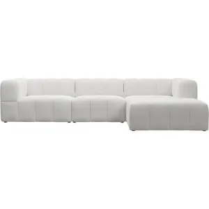 Lucello Muse Frost Modular Sofa with Ottoman - 4 Piece by James Lane, a Sofas for sale on Style Sourcebook
