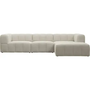 Lucello Muse Flax Modular Sofa with Ottoman - 4 Piece by James Lane, a Sofas for sale on Style Sourcebook