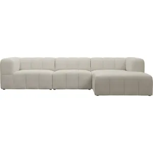 Lucello Toorak Pearl Modular Sofa with Ottoman - 4 Piece by James Lane, a Sofas for sale on Style Sourcebook