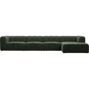 Lucello Muse Forest Modular Sofa with Ottoman - 5 Piece by James Lane, a Sofas for sale on Style Sourcebook