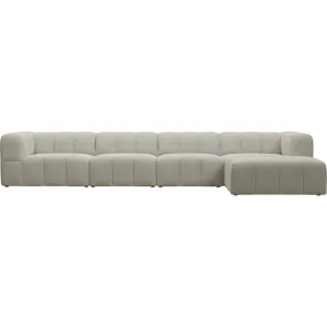 Lucello Noa Desert Modular Sofa with Ottoman - 5 Piece by James Lane, a Sofas for sale on Style Sourcebook