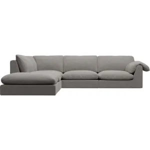 Ludlow Boucle Pumice Sofa - 5 Seater LAF Terminal by James Lane, a Sofas for sale on Style Sourcebook