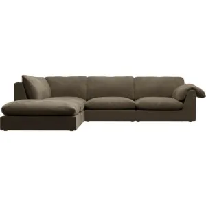 Ludlow Tribute Walnut Sofa - 5 Seater LAF Terminal by James Lane, a Sofas for sale on Style Sourcebook