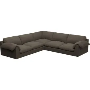 Ludlow Muse Mink Corner Sofa - 5 Seater by James Lane, a Sofas for sale on Style Sourcebook