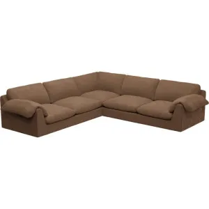 Ludlow Tribute Chestnut Corner Sofa - 5 Seater by James Lane, a Sofas for sale on Style Sourcebook