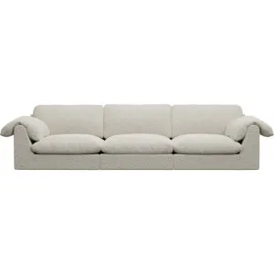 Ludlow Boucle Ivory Sofa - 3 Seater by James Lane, a Sofas for sale on Style Sourcebook