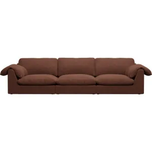 Ludlow Muse Rust Sofa - 3 Seater by James Lane, a Sofas for sale on Style Sourcebook