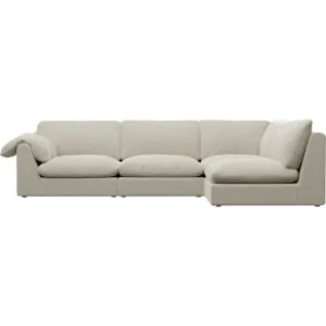 Ludlow Muse Flax Sofa - 4 Seater RAF Terminal by James Lane, a Sofas for sale on Style Sourcebook
