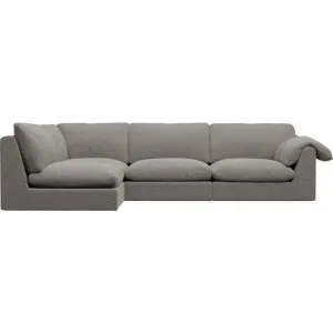 Ludlow Boucle Pumice Sofa - 4 Seater LAF Terminal by James Lane, a Sofas for sale on Style Sourcebook