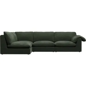 Ludlow Muse Forest Sofa - 4 Seater LAF Terminal by James Lane, a Sofas for sale on Style Sourcebook