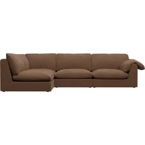 Ludlow Tribute Chestnut Sofa - 4 Seater LAF Terminal by James Lane, a Sofas for sale on Style Sourcebook