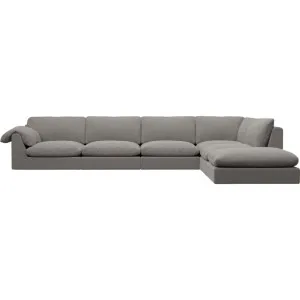 Ludlow Boucle Pumice Sofa - 6 Seater RAF Terminal by James Lane, a Sofas for sale on Style Sourcebook