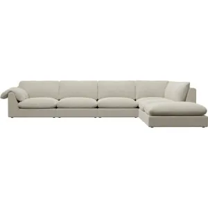 Ludlow Muse Flax Sofa - 6 Seater RAF Terminal by James Lane, a Sofas for sale on Style Sourcebook