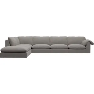 Ludlow Boucle Pumice Sofa - 6 Seater LAF Terminal by James Lane, a Sofas for sale on Style Sourcebook