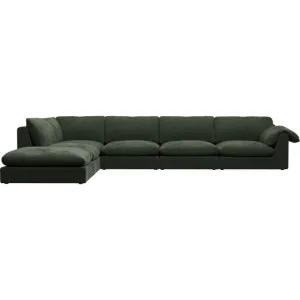 Ludlow Muse Forest Sofa - 6 Seater LAF Terminal by James Lane, a Sofas for sale on Style Sourcebook