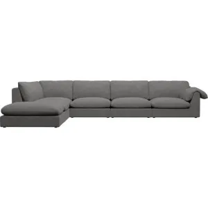 Ludlow California Slate Sofa - 6 Seater LAF Terminal by James Lane, a Sofas for sale on Style Sourcebook