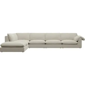 Ludlow Muse Flax Sofa - 6 Seater LAF Terminal by James Lane, a Sofas for sale on Style Sourcebook