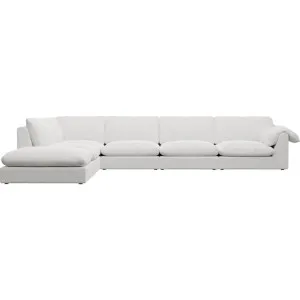 Ludlow Noa Fog Sofa - 6 Seater LAF Terminal by James Lane, a Sofas for sale on Style Sourcebook