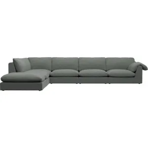 Ludlow Tribute Storm Sofa - 6 Seater LAF Terminal by James Lane, a Sofas for sale on Style Sourcebook