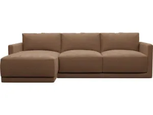 Haven Apt Tribute Chestnut Chaise Sofa by James Lane, a Sofas for sale on Style Sourcebook