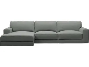 Monica Tribute Storm Chaise Sofa - 3 Seater by James Lane, a Sofas for sale on Style Sourcebook