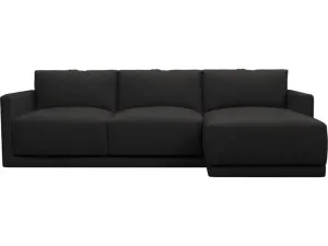 Haven California Charcoal Chaise Sofa - 3 Seater by James Lane, a Sofas for sale on Style Sourcebook