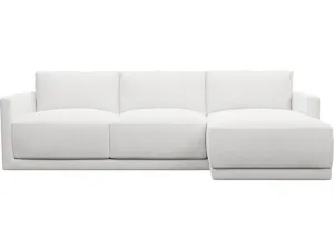 Haven Noa Fog Chaise Sofa - 3 Seater by James Lane, a Sofas for sale on Style Sourcebook