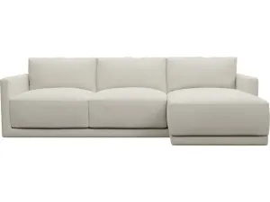 Haven Toorak Pearl Chaise Sofa - 3 Seater by James Lane, a Sofas for sale on Style Sourcebook