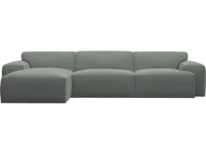 Copenhagen Tribute Storm Chaise Sofa - 3 Seater by James Lane, a Sofas for sale on Style Sourcebook