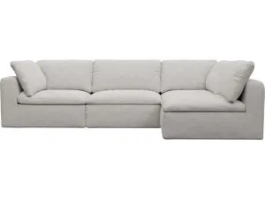 Cloud Deep Avon Mineral Modular Sofa - 4 Piece by James Lane, a Sofas for sale on Style Sourcebook