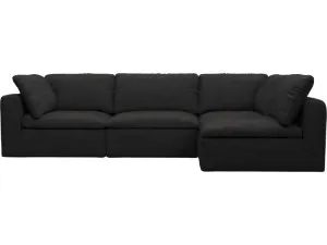 Cloud Deep California Charcoal Modular Sofa - 4 Piece by James Lane, a Sofas for sale on Style Sourcebook