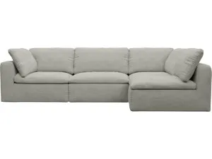 Cloud Deep Toorak Pebble Modular Sofa - 4 Piece by James Lane, a Sofas for sale on Style Sourcebook