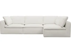 Cloud Deep Tribute Ice Modular Sofa - 4 Piece by James Lane, a Sofas for sale on Style Sourcebook