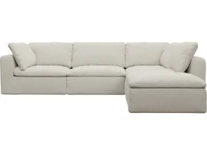 Cloud Deep Toorak Pearl Modular Sofa - 5 Piece by James Lane, a Sofas for sale on Style Sourcebook
