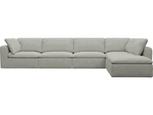 Cloud Deep Toorak Pebble Modular Sofa - 6 Piece by James Lane, a Sofas for sale on Style Sourcebook