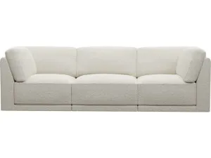 Emily Modular Sofa Boucle Ivory - 3 Piece by James Lane, a Sofas for sale on Style Sourcebook